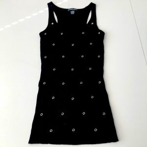 Long black Tank top Size M